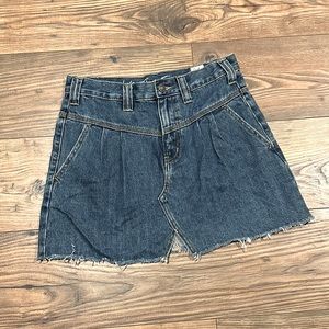 We The Free sz 26 denim skirt free people Jean